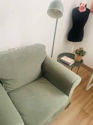 Poltrona Ikea in Tessuto Verde