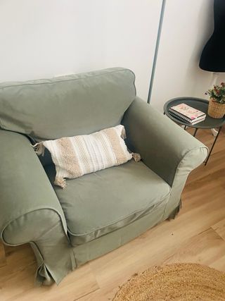 Poltrona Ikea in Tessuto Verde
