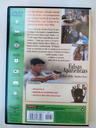 Falsas Apariencias DVD Bruce Willis Matthew Perry