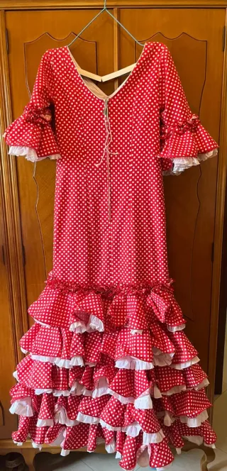 Traje Flamenca Niña Talla S/M