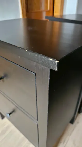 2 mesitas de noche de Ikea