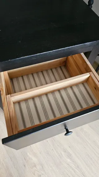 2 mesitas de noche de Ikea