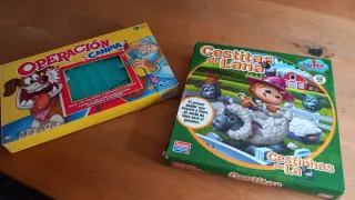 Juegos infantiles Operación Canina y Cestitas de L