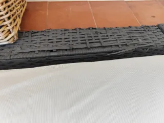 Sofá de jardín exterior