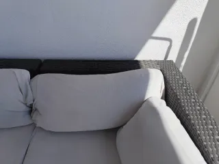 Sofá de jardín exterior