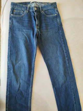 Pantalón skinny hombre azul