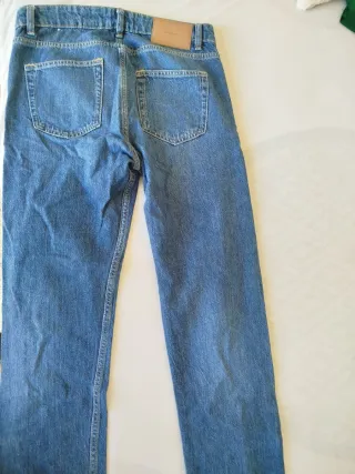 Pantalón skinny hombre azul