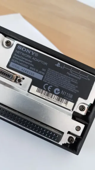 Adaptador de Red PS2 Original Sony