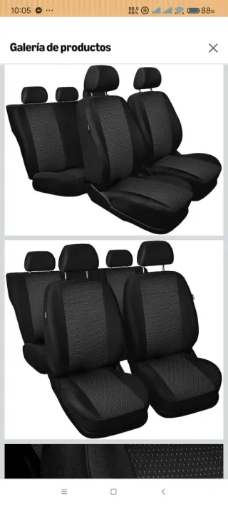 Funda para asiento de coche