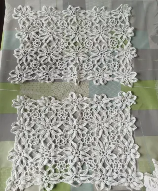 Tapetes Crochet Florales Hechos a Mano