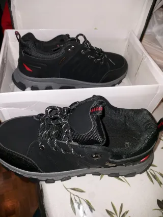 Zapatillas trekking  Outdoor negras y grises