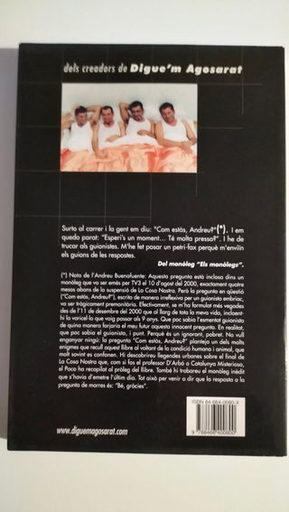 Pack 3 Libros Andreu Buenafuente