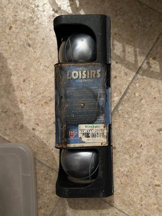 3 Bolas Petanca Acero Cromado