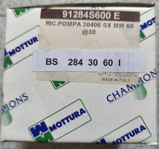 Cilindro pompa  60MM cerradura Mottura 406/436 IZQ
