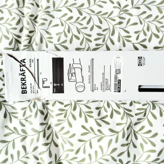 Barra Cortina Bekrafta IKEA Negra 120-210cm