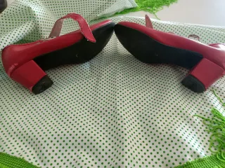 Tacones Flamenca Rojos Talla 28