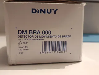 Sensor Movimiento DINUY BRA 000 Blanco