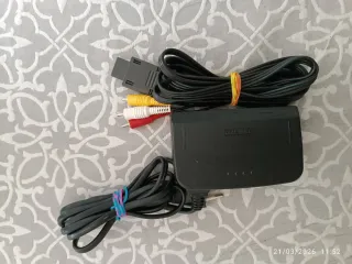 Cable RCA y Cargador Nintendo 64