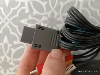 Cable RCA y Cargador Nintendo 64