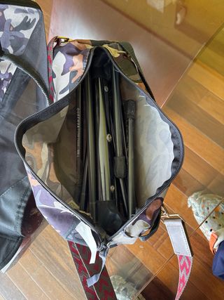 Silla Baja Quechua Camuflaje L