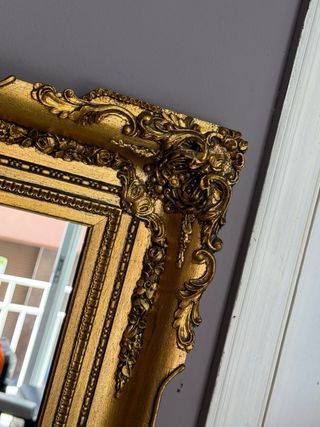 Espejo Dorado Estilo Luis XVI