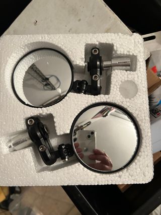 Retrovisores Manillar Moto