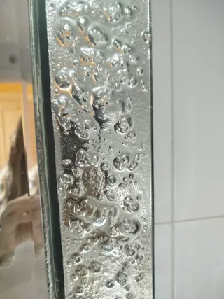 Espejo decorativo plateado