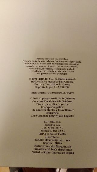 Libro historia de la geografía de la muñeca