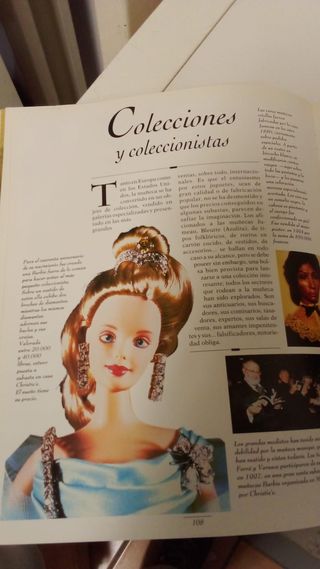 Libro historia de la geografía de la muñeca