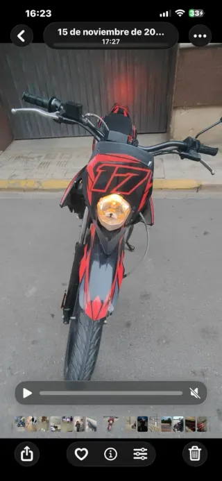 Chapas Viniladas Derbi Senda Xtreme