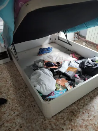 Canapé Matrimonio con Colchón