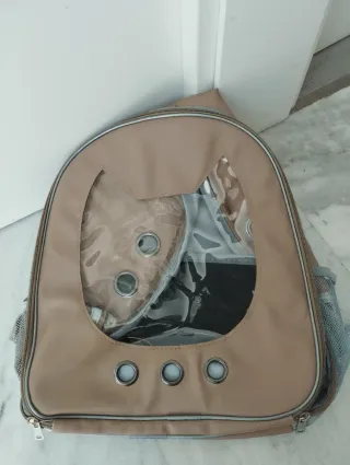 Mochila transportín para mascotas