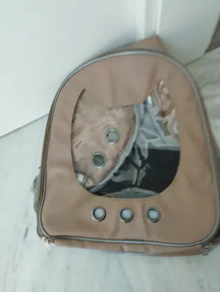 Mochila transportín para mascotas