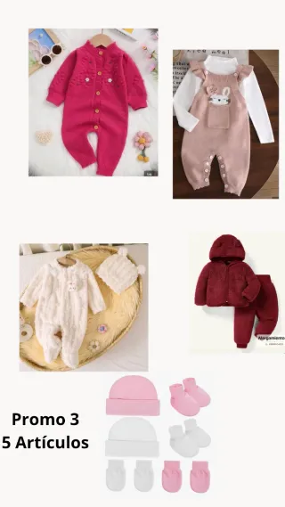 Conjunto Ropa Bebé 5 Artículos