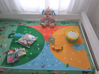 Lote de juguetes educativos. Osito fischer price