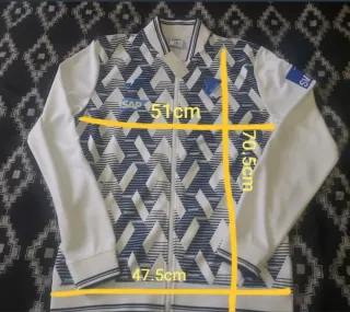 Chaqueta Joma Azul y Blanca