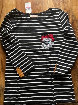 Camiseta OhMY 3/4 Alba Ruiz Calavera