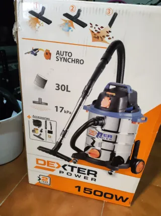 Aspiradora Dexter Power 1500W 30L