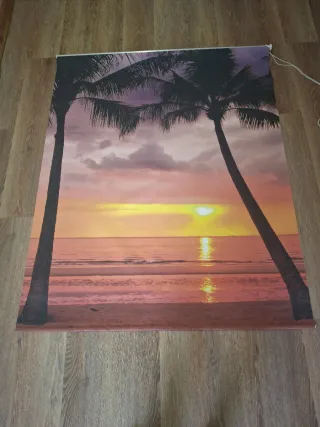 Estor Playa Atardecer Palmeras.