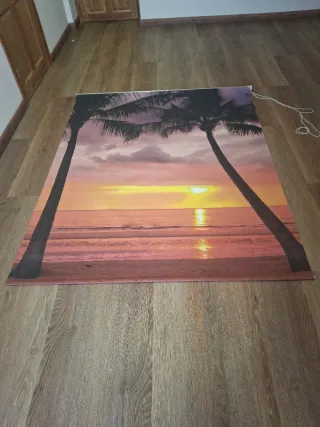 Estor Playa Atardecer Palmeras.