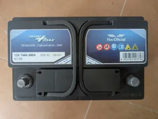Batería Coche Techno Max 12V 74Ah 680A
