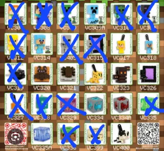 Figuras Minecraft Coleccionables