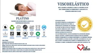 Colchón Vitha Group Viscoelástico Platino