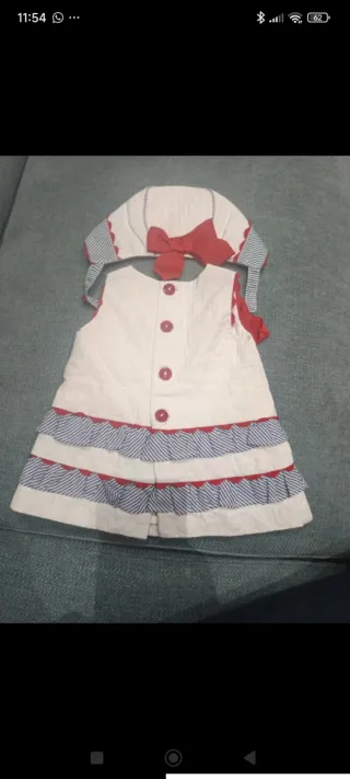 Vestido y capota Dolce Petit