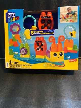 Mega Bloks Oruga Sensorial 1+ Años