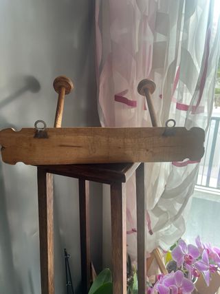 Appendiabiti vintage in legno