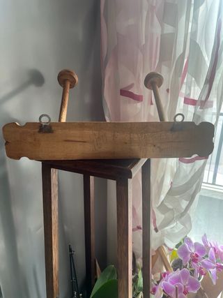Appendiabiti vintage in legno