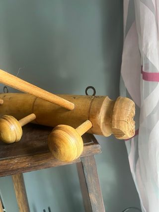 Appendiabiti vintage in legno