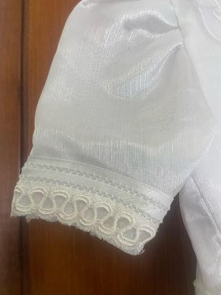 Vestido de comunión niña blanco