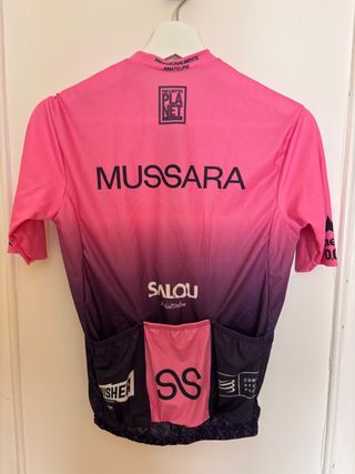 Maillot Ciclismo Mussara Salou Rosa Talla S